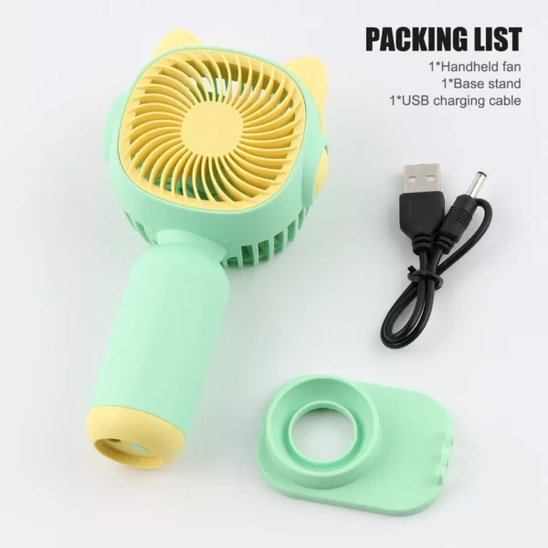 MHR Portable Handheld Mini Fan - Image 3
