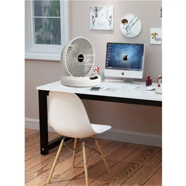 Rechargeable Rotating Fan (With Remote) - Image 2