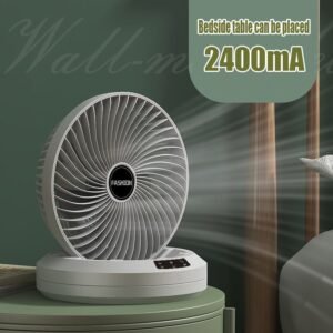Rechargeable Rotating Fan (With Remote)