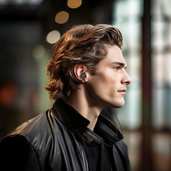 HOCO Wireless earphones “ES70 Armour” with mic - Image 2