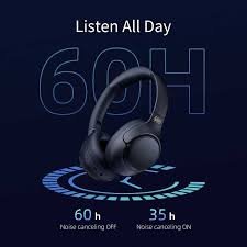 Qcy H3 Anc Overhead Earphone [-43dB Anc with Hi-Res Audio]