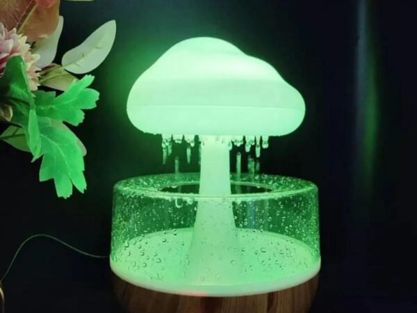Rain Cloud Humidifier Rain Colourful Mushroom - Image 3
